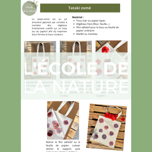 Tutoriel Tataki zomé